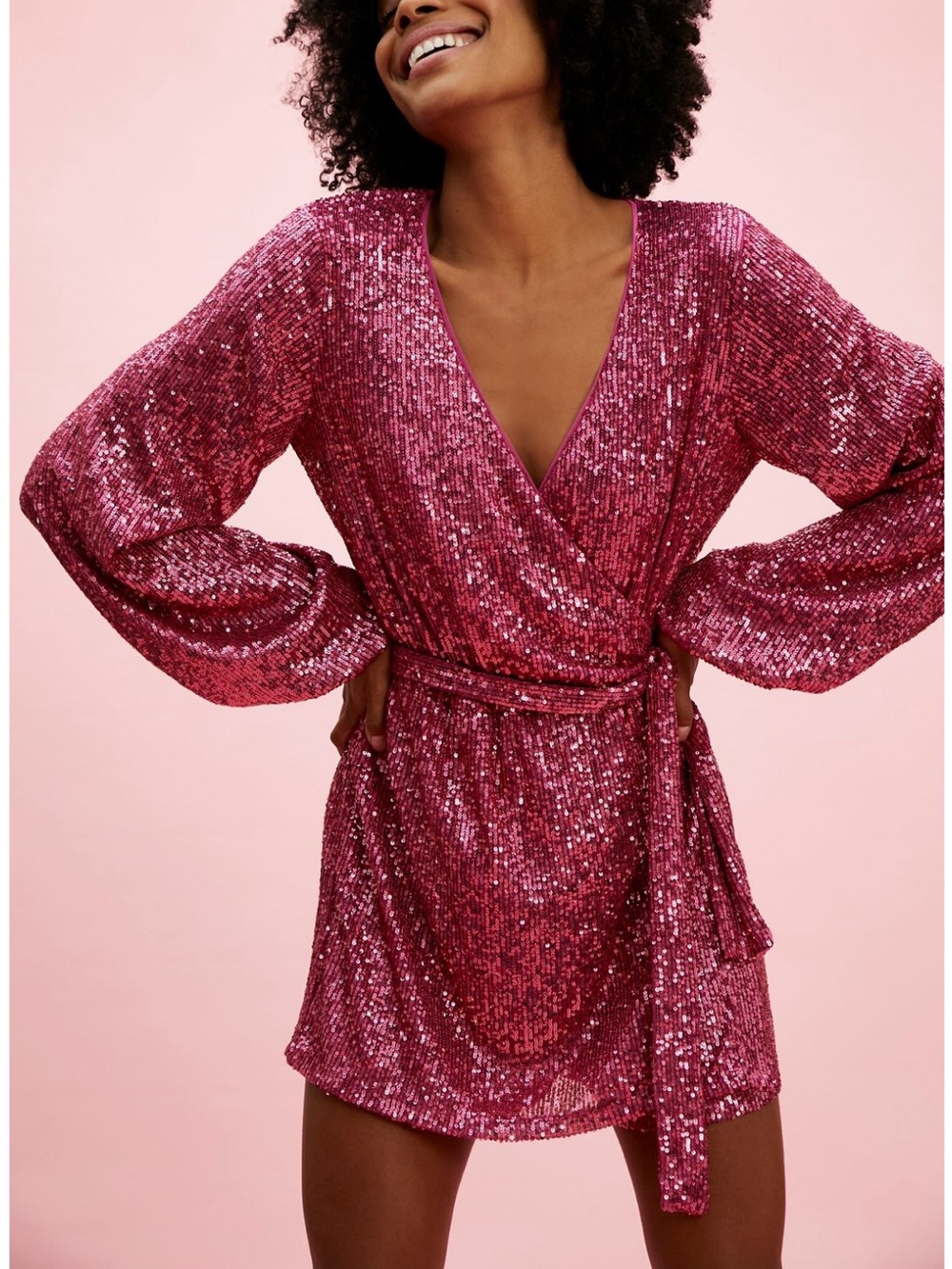 Free People Christa Sequin Romper